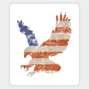 Patriotic Eagle Logo Magnet